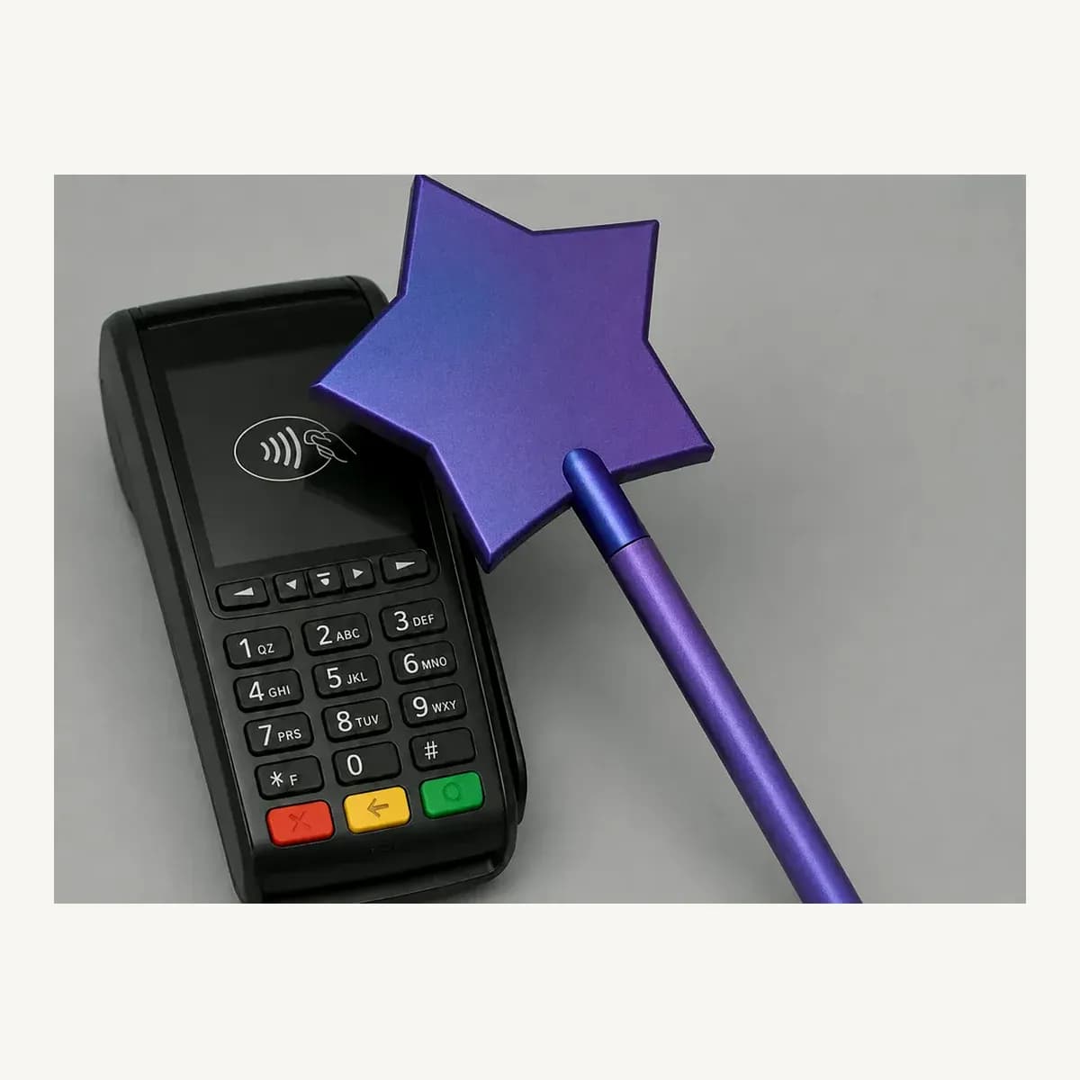 Magic Star Card Holder Wand — 5 Styles