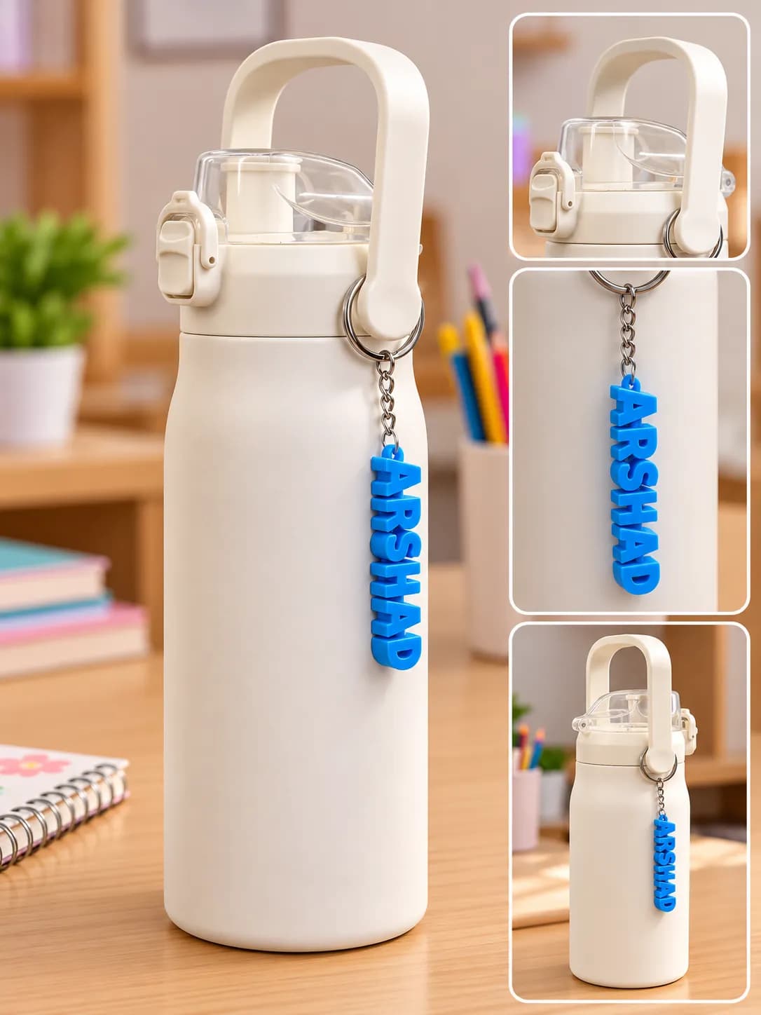 Articulated Name Keychain