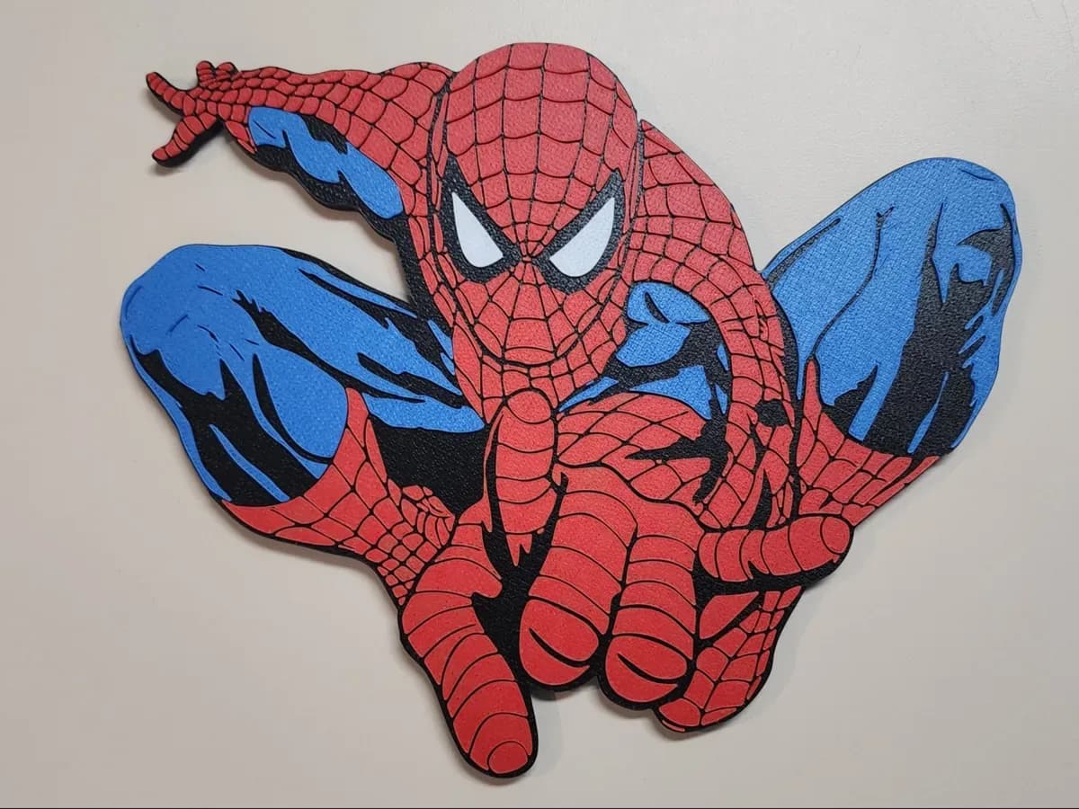 Spiderman Comic-Style Wall Art