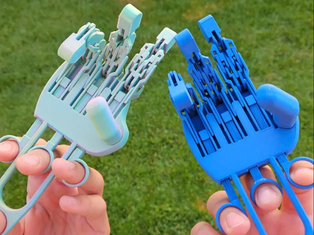 Mechanical Hand Demonstration Model