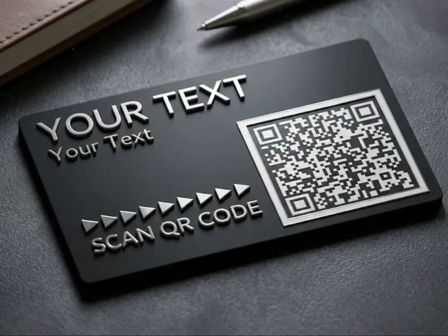 Personalised QR Business Card