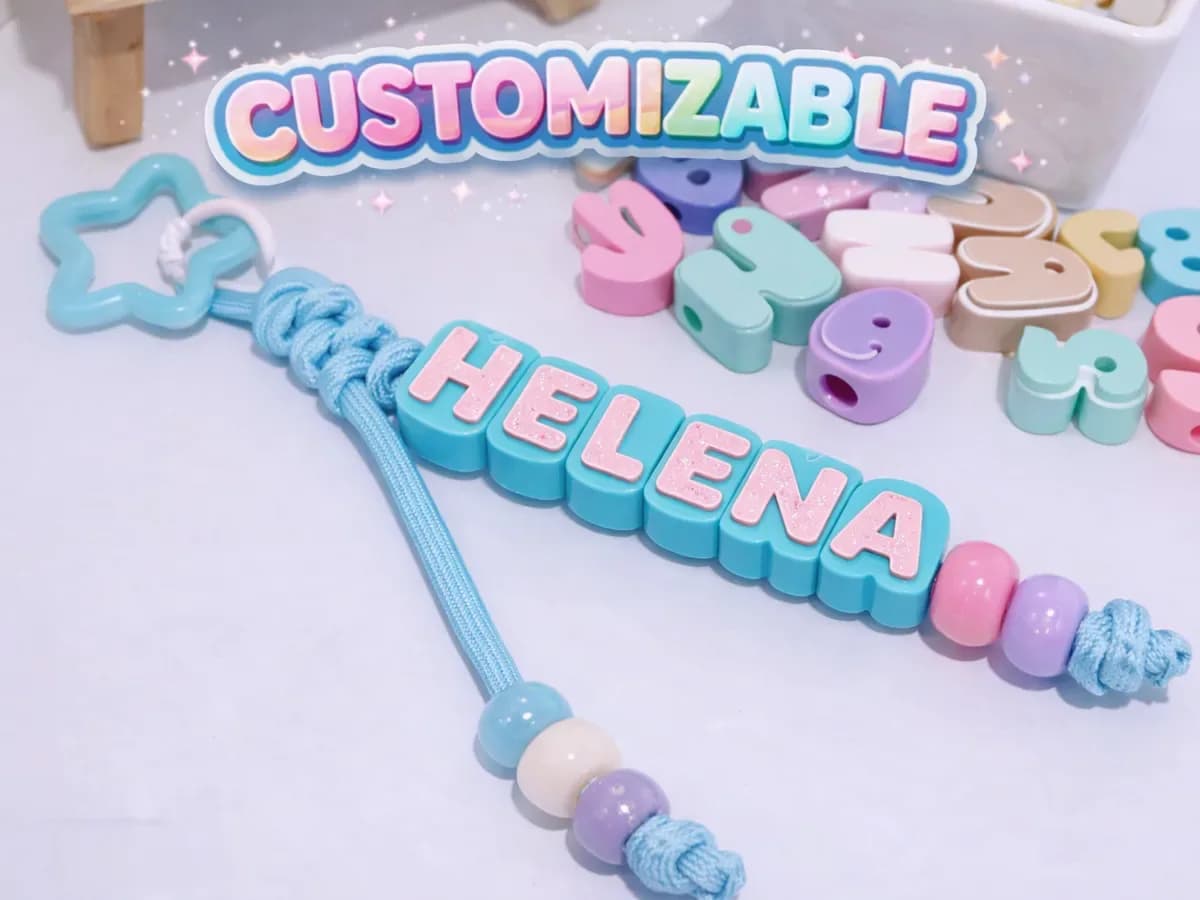 Custom Letter Beads — Pack of 10