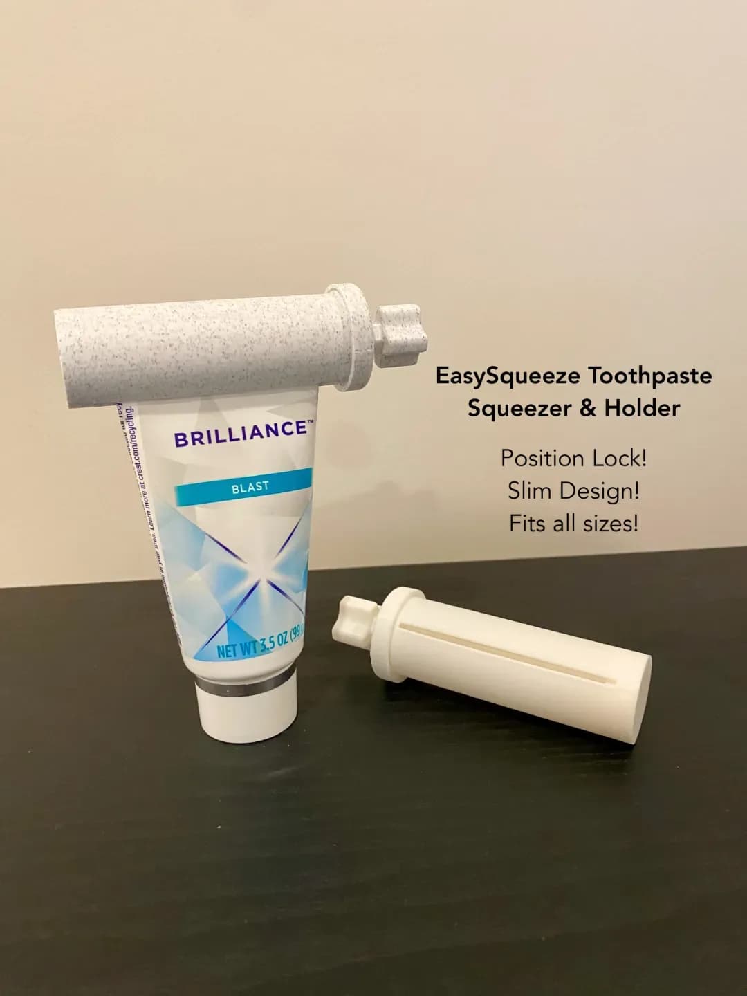 Toothpaste Tube Squeezer & Holder