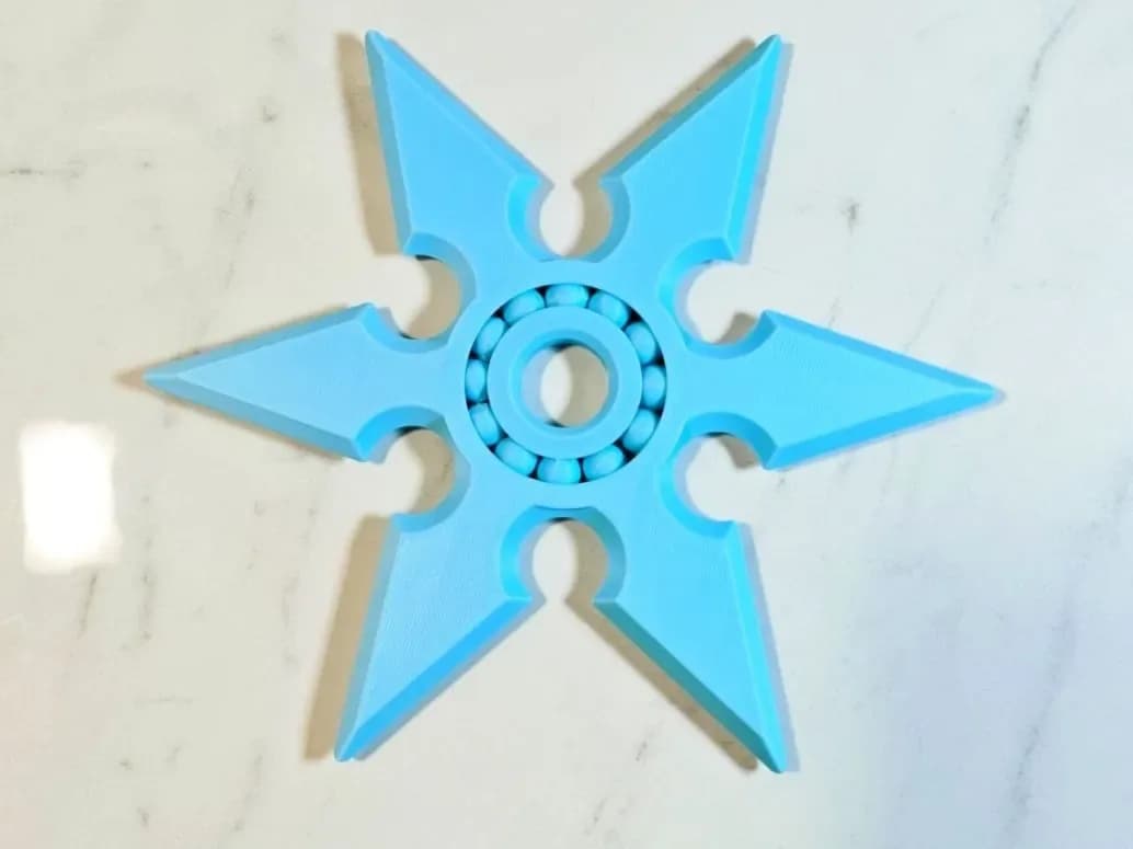 Star-Shaped Fidget Spinner